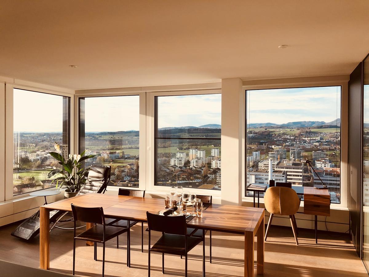Park Tower City View Apartments Zug Ngoại thất bức ảnh