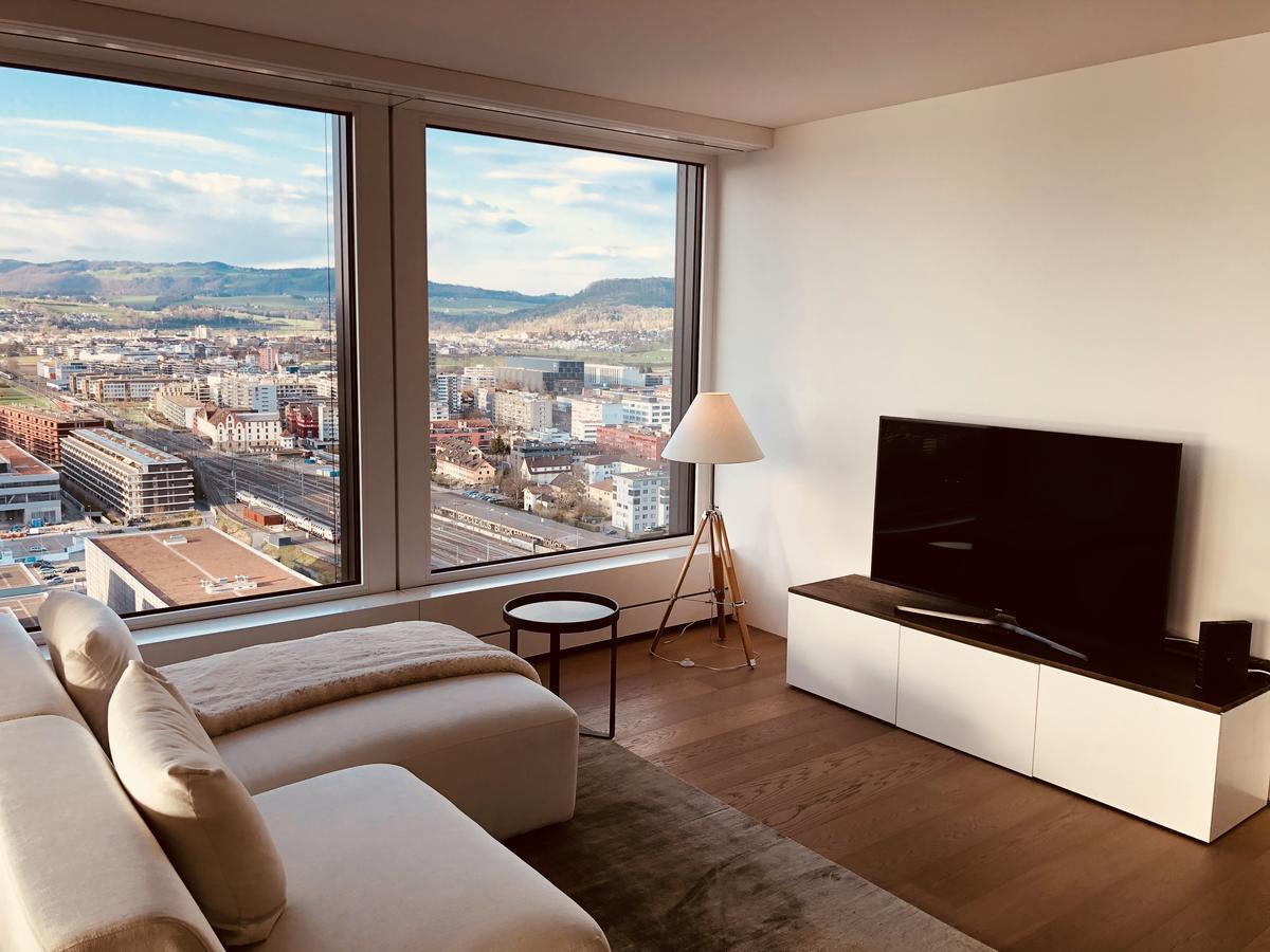 Park Tower City View Apartments Zug Ngoại thất bức ảnh